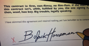 The risks of contract law